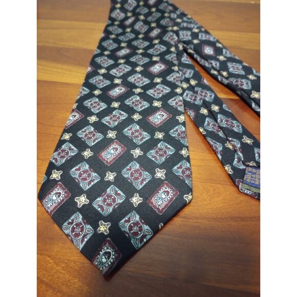 Chaps Ralph Lauren Silk Made in USA Men's‎ Neck Tie 58 inches long - Picture 2 of 3